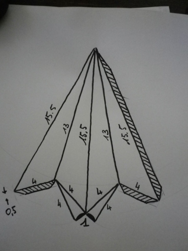 comment construire un kunai en papier