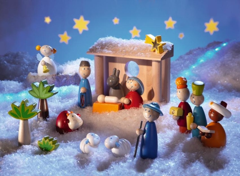 Des idées pour une crèche de Noël pour enfants?