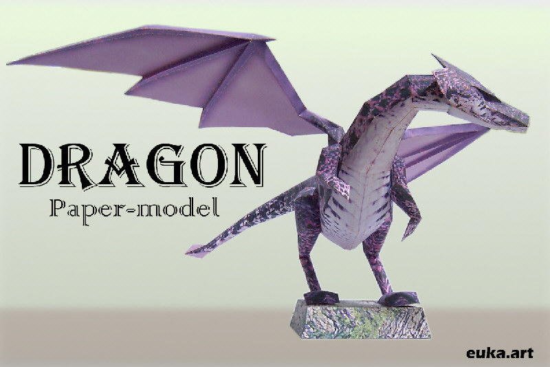 A Dragon Paper Model Po Archives