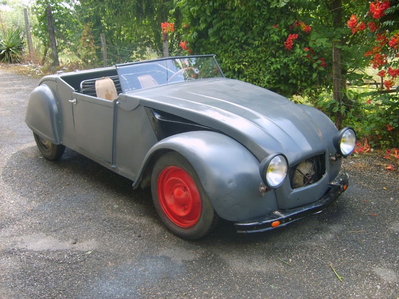 rat rod 2cv la barbot de bonneville 