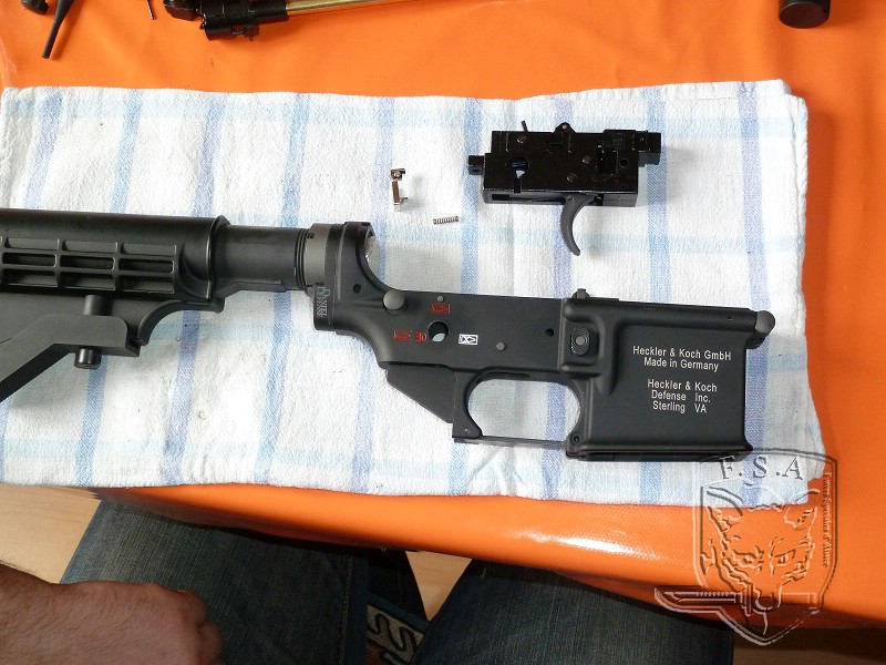 VFC chargeur gaz 30 coups pour HK416 et M4 GBBR V2- Gris