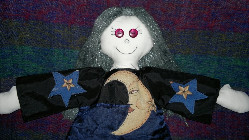 La Bonne Fée: Édith, ma poupée de chiffon magique et fée main :)