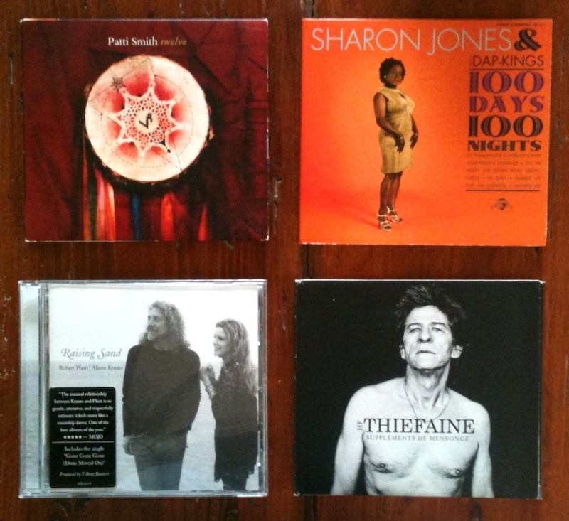 Pochette CD - Thiefaine, Sharon Jones, Patti Smith, et Robert Plant avec Alison Krauss