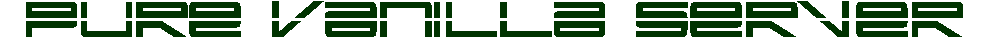 Purevanillaserver
