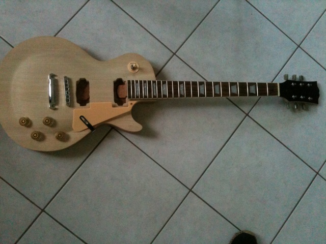 Les Paul hand made guitar