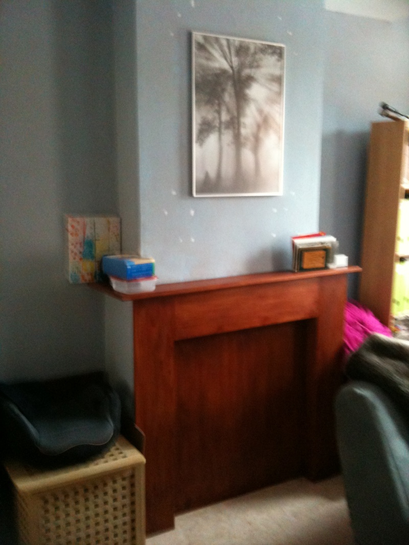 Work in progress ... couleurs et déco bureau / chambre d'amis